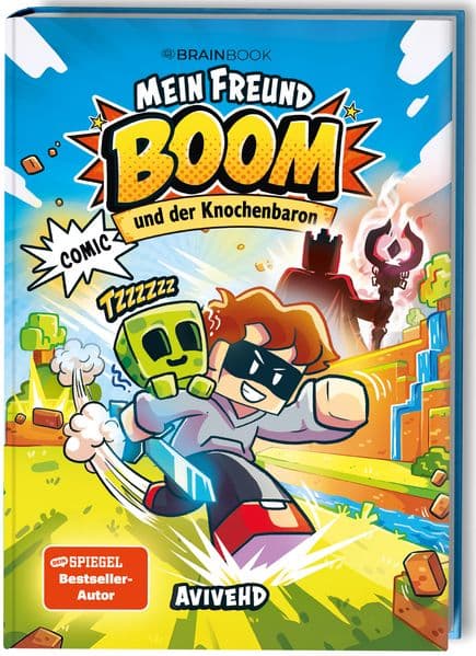 Mein Freund Boom und der Knochenbaron: Ein Blockwelt-Comic von AviveHD