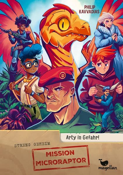 Mission Microraptor - Arty in Gefahr!: Band 2 der actiongeladenen Kinderbuch-Reihe ab 10 Jahren
