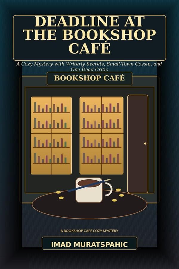 Deadline at the Bookshop Café: A Cozy Mystery with Writerly Secrets, Small-Town Gossip, and One Dead Critic