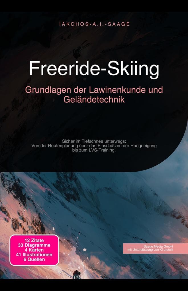 Freeride-Skiing: Grundlagen der Lawinenkunde und Geländetechnik
