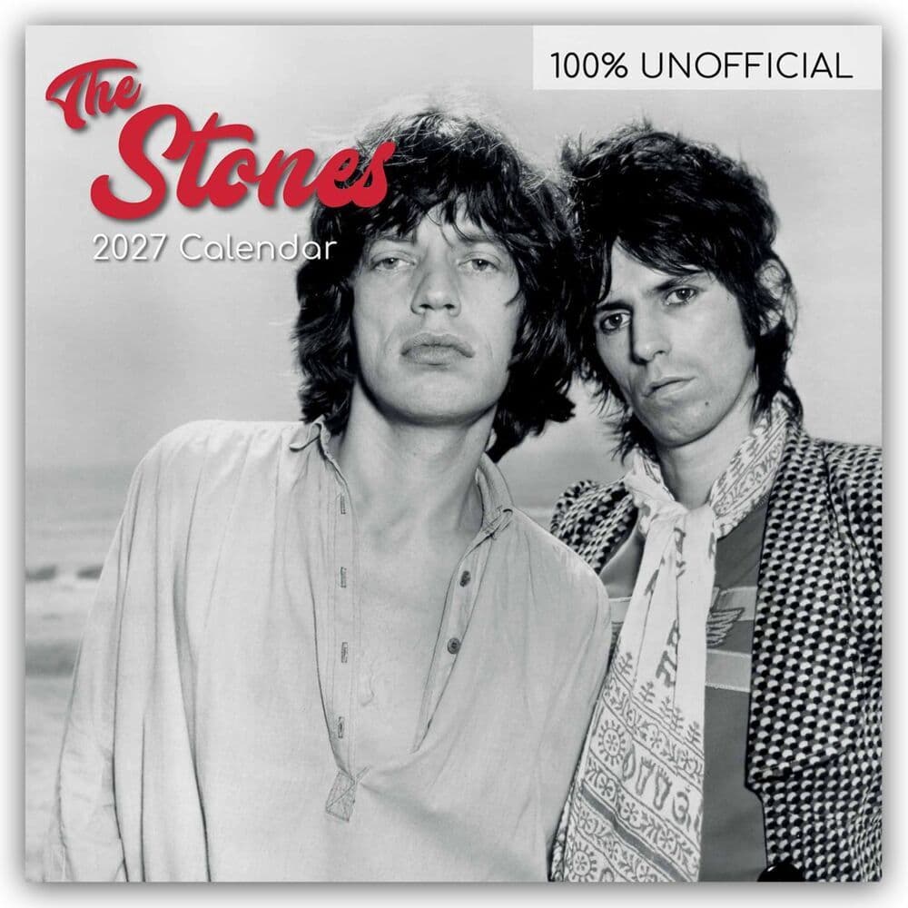Rolling Stones - The Stones 2027 - 16-Monatskalender: Original The Gifted Stationery Co. Ltd [Mehrsprachig] [Kalender]