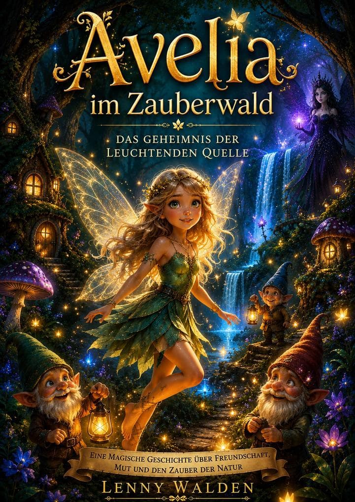 Avelia im Zauberwald: Das Geheimnis der leuchtenden Quelle