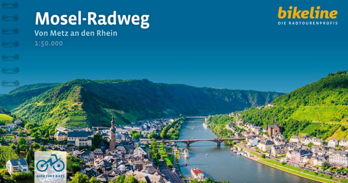 Mosel-Radweg: Von Metz an den Rhein, 1:50.000, 307 km, GPS-Tracks Download, LiveUpdate, Übernachtungsverzeichnis