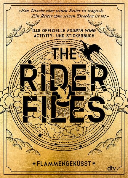 Fourth Wing: The Rider Files - Das offizielle Activity- und Stickerbuch: Die Empyrean-Welt von Rebecca Yarros zum Rätseln, Ausmalen und Sammeln