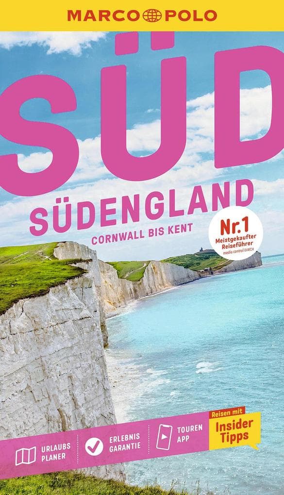 MARCO POLO Reiseführer E-Book Südengland, Cornwall bis Kent: Reisen mit Insider-Tipps. Inklusive kostenloser Touren-App