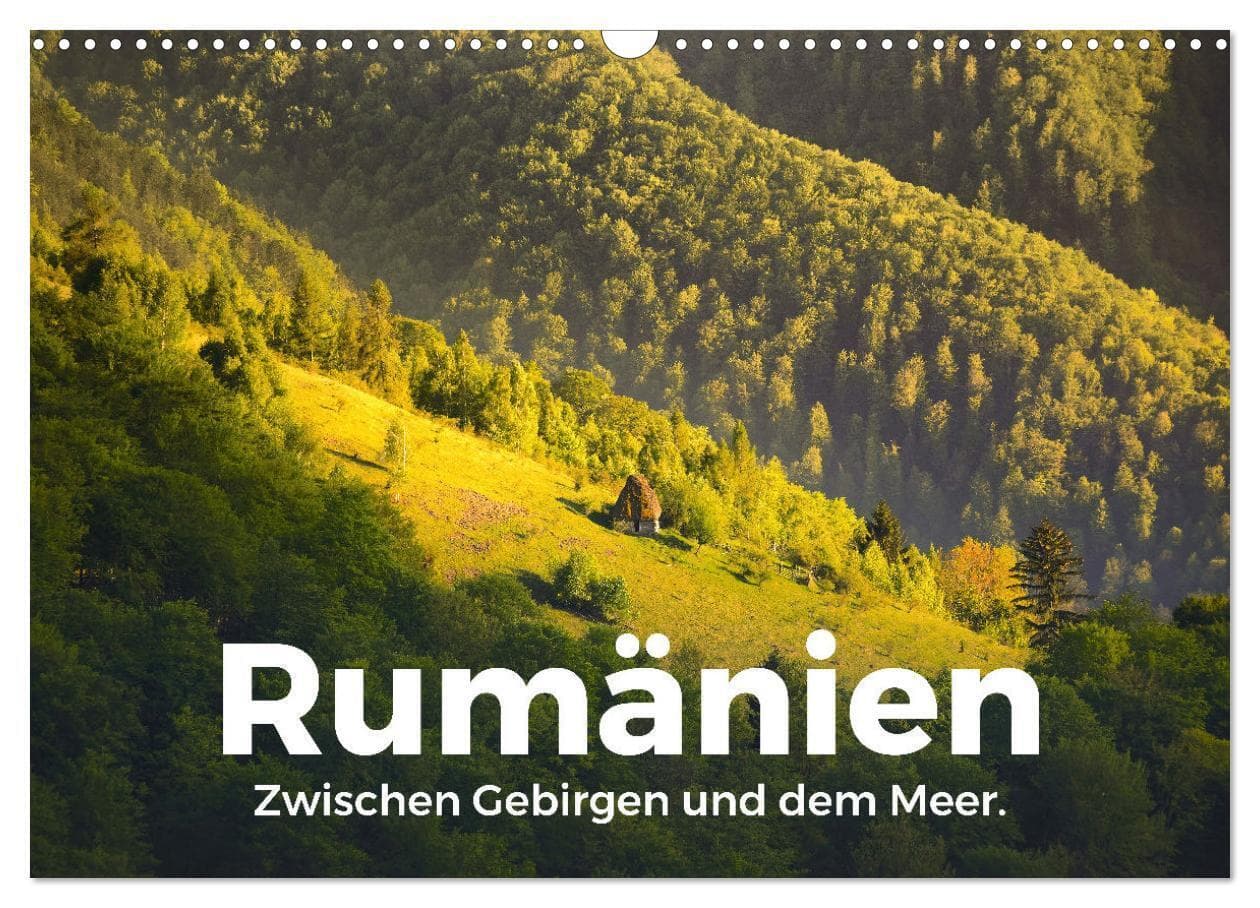 Rumänien - Zwischen Gebirgen und dem Meer. (Wandkalender 2027 DIN A3 quer), CALVENDO Monatskalender: Das wunderschöne Rumänien zeigt sich von seiner besten Seite.