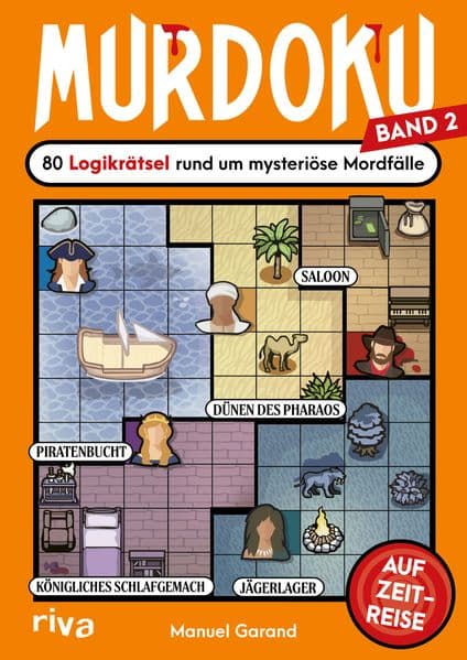 Murdoku 2: Auf Zeitreise - 80 Logikrätsel rund um mysteriöse Mordfälle