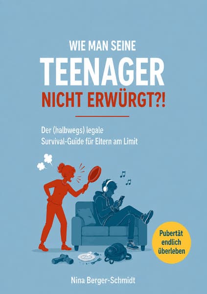 WIE MAN SEINE TEENAGER NICHT ERWÜRGT?!: Der (halbwegs) legale Survival-Guide für Eltern am Limit