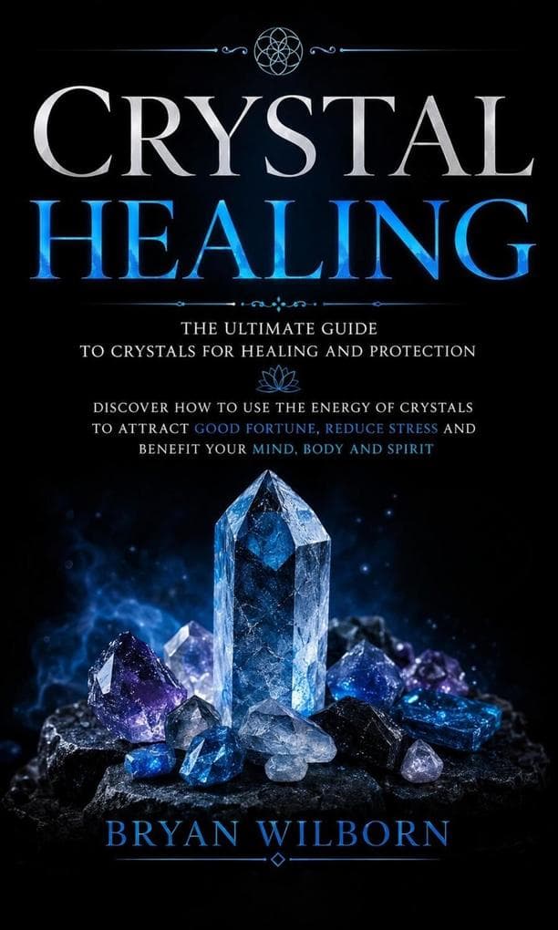 Crystal Healing: The Ultimate Guide to Crystals for Healing and Protection (Discover How to Use the Energy of Crystals to Attract Good Fortune, Reduce Stress and Benefit Your Mind, Body and Spirit)