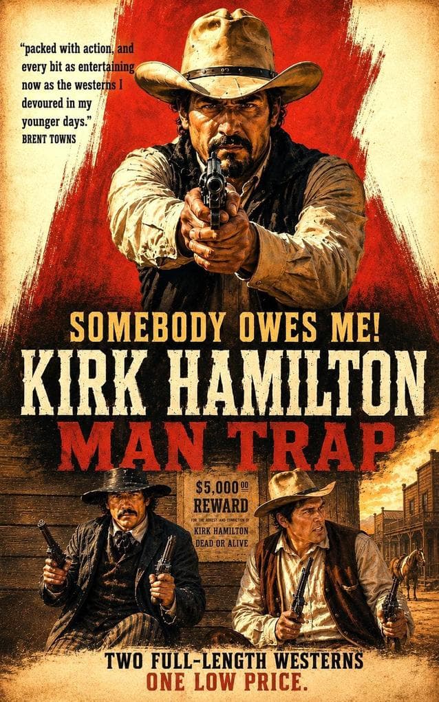 Somebody Owes Me! / Man Trap: Kirk Hamilton Double Westerns, #7