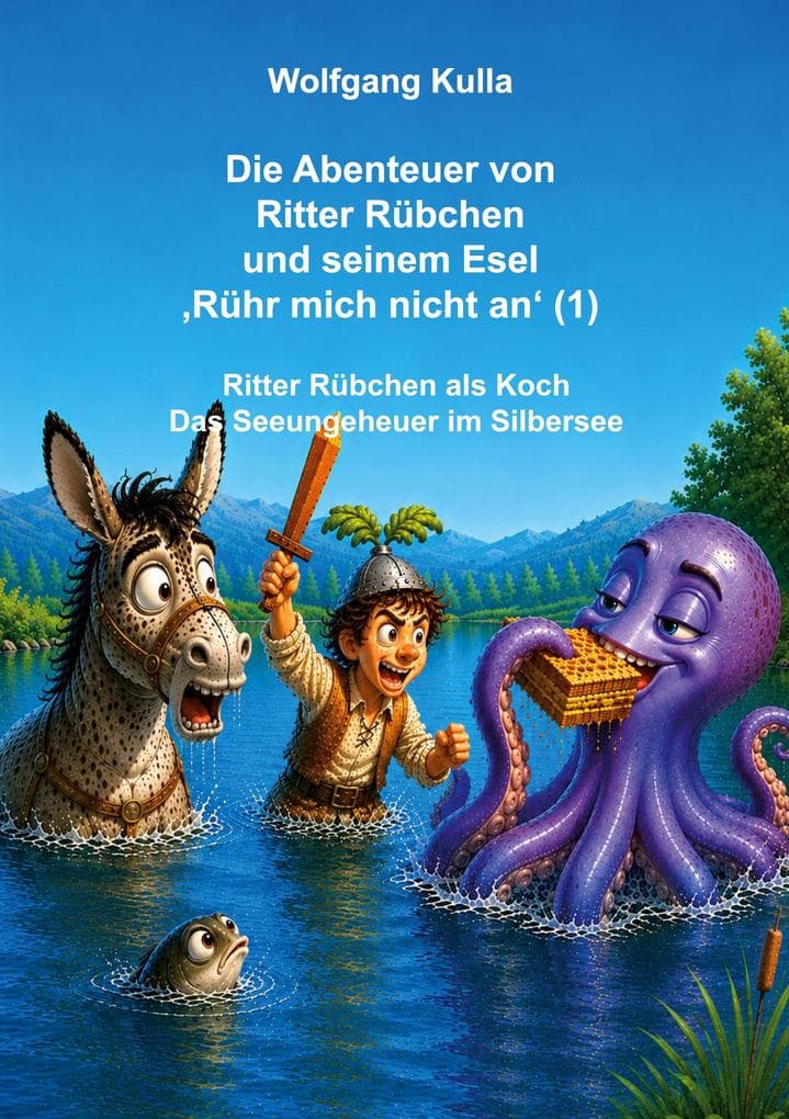 Die Abenteuer von Ritter Rübchen und seinem Esel "Rühr mich nicht an" (1)): Ritter Rübchen als Koch und Das Seeungeheuer im Silbersee