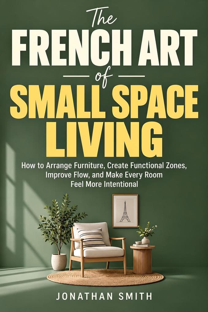 The French Art of Small Space Living: How to Arrange Furniture, Create Functional Zones, Improve Flow, and Make Every Room Feel More Intentional
