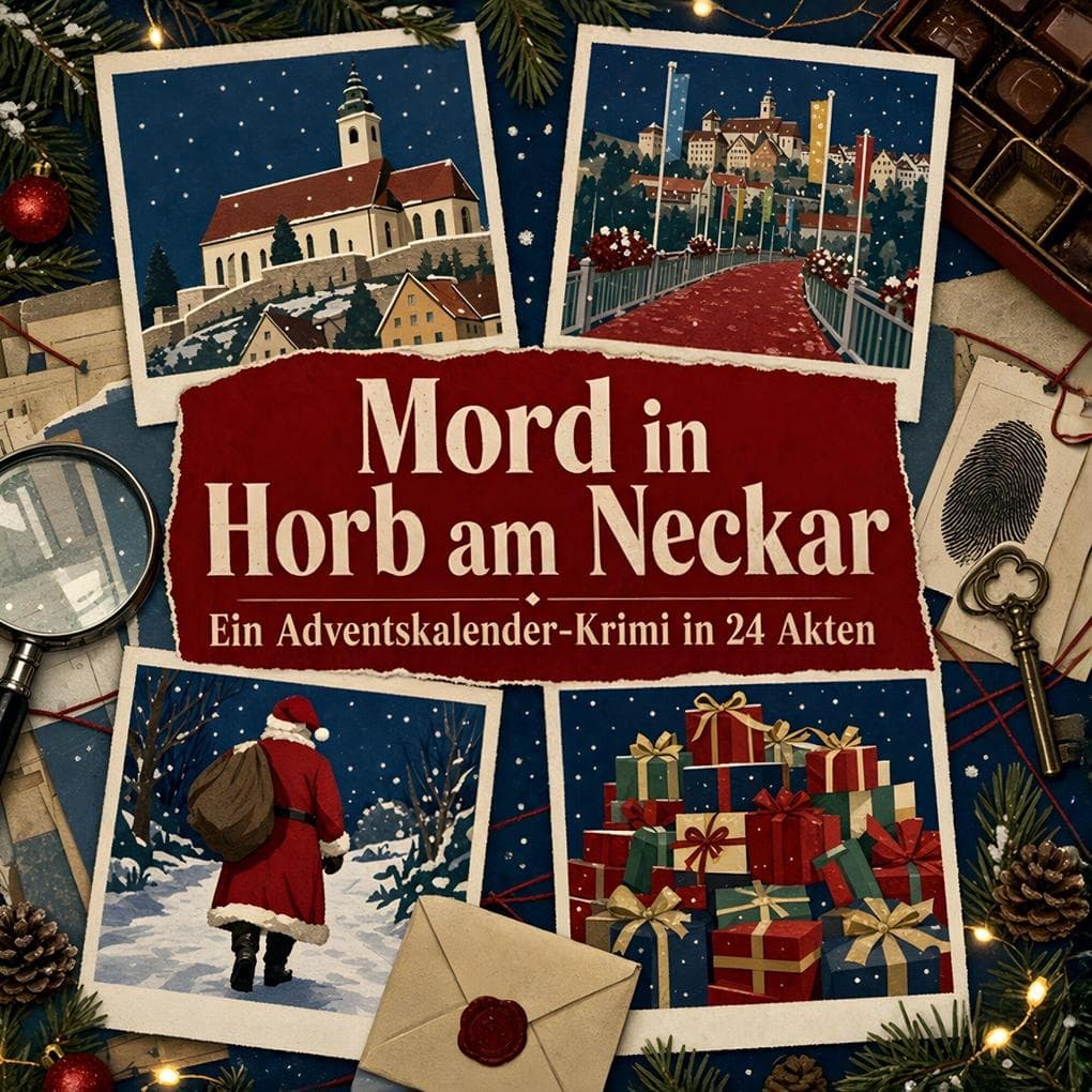 Mord in Horb am Neckar: Ein Adventskalender-Krimi in 24 Akten