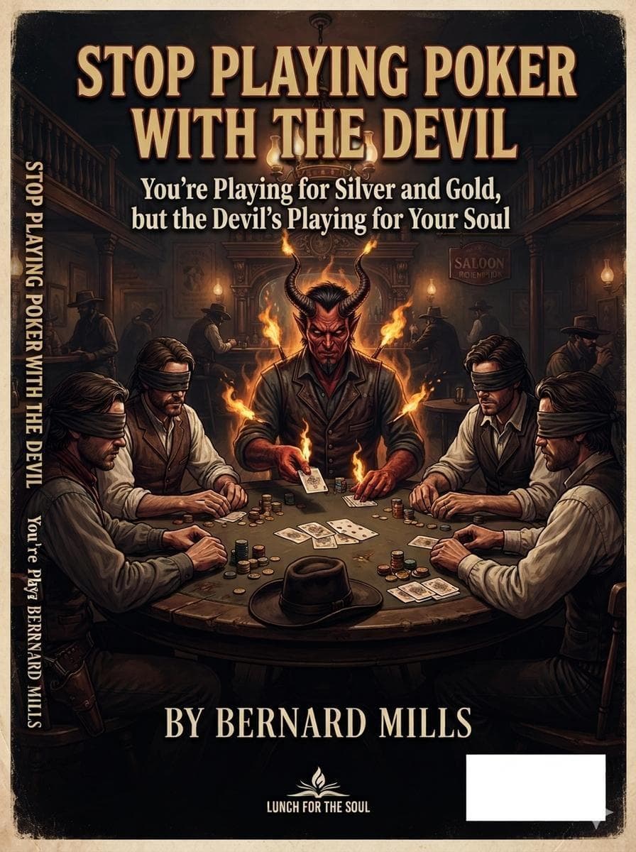 stop playing poker with the devil, you can't win