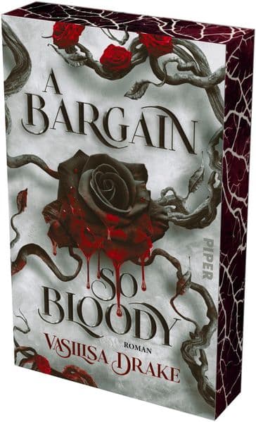 A Bargain so bloody: Roman | Mit limitiertem Farbschnitt I Slow Burn Vampir-Romantasy