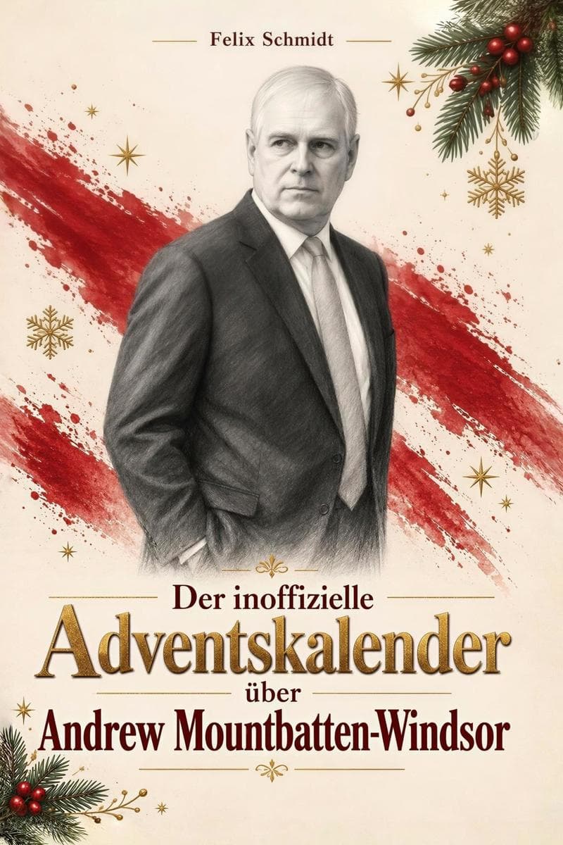 Der inoffizielle Adventskalender über Andrew Mountbatten-Windsor: Fanbuch und Biografie in einem. Das ideale Geschenk für alle Fans.
