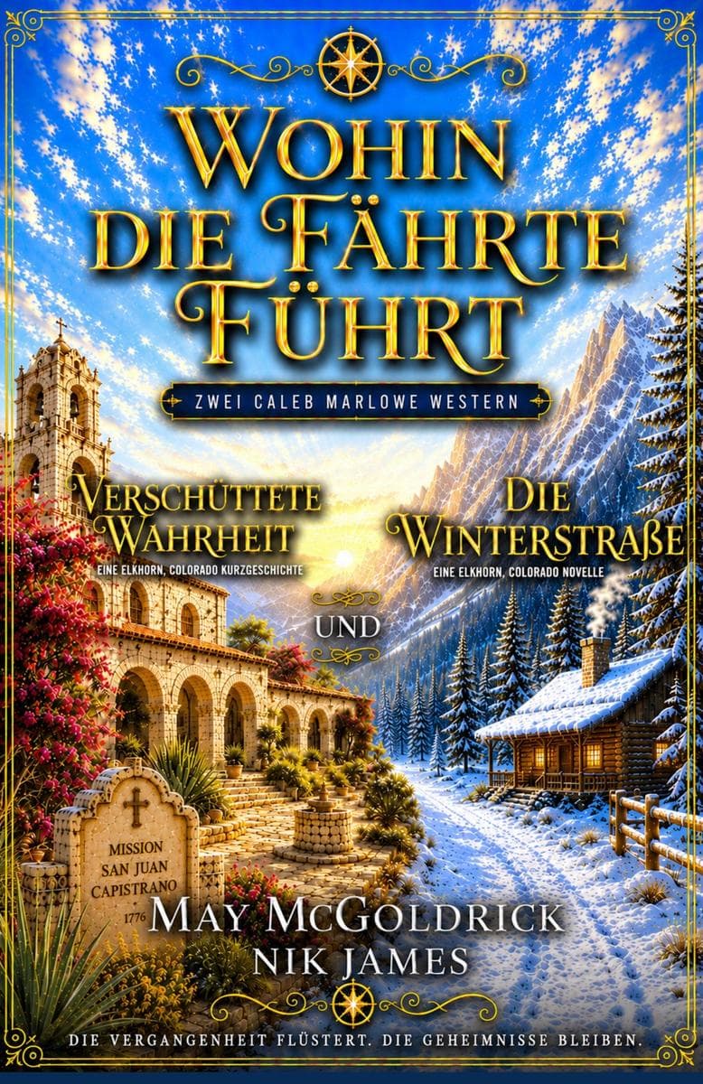 Wohin die Fährte führt: Verschüttete Wahrheit und Die Winterstraße: Eine Western-Sammlung der Caleb-Marlowe-Reihe