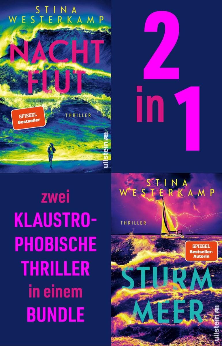 Nachtflut // Sturmmeer: Zwei klaustrophobische Thriller