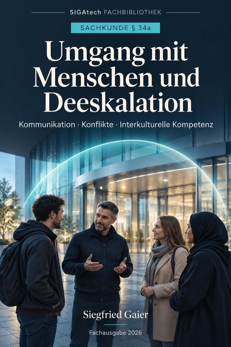 Umgang mit Menschen und Deeskalation: Kommunikation · Konflikte · Interkulturelle Kompetenz