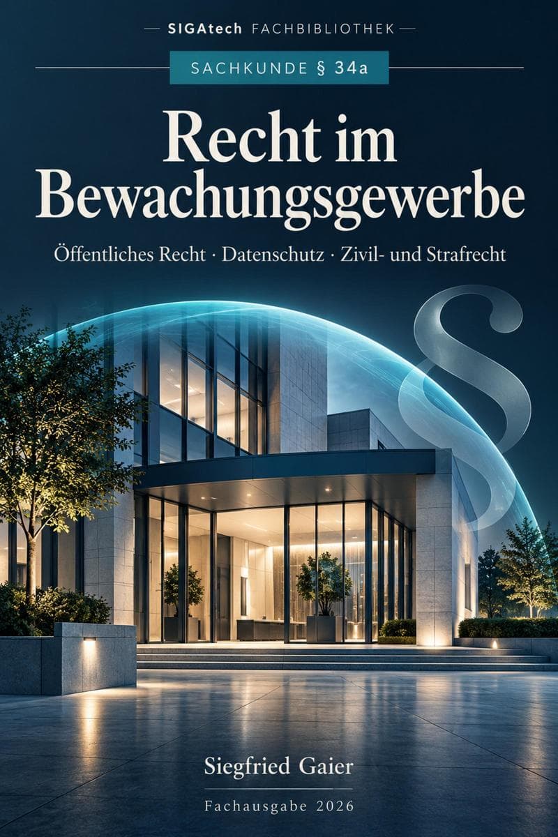 Recht im Bewachungsgewerbe: Öffentliches Recht · Datenschutz · Zivil- und Strafrecht