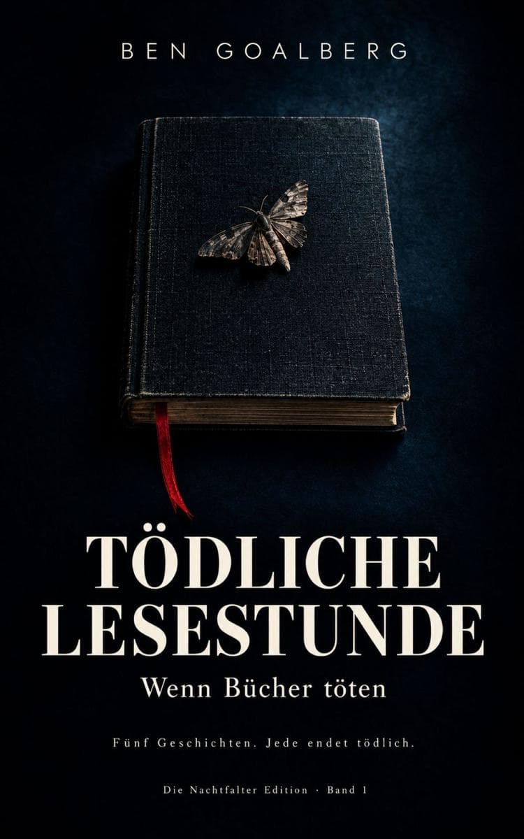 Tödliche Lesestunde: 5 Horror-Kurzgeschichten für Erwachsene - Wenn Bücher töten