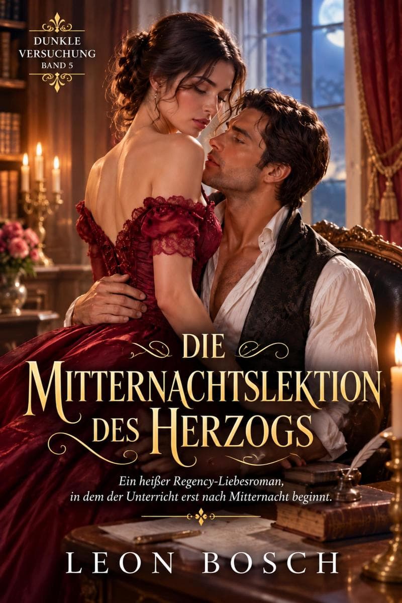 Die Mitternachtslektion des Herzogs: Ein heißer Regency-Liebesroman, in dem der Unterricht erst nach Mitternacht beginnt
