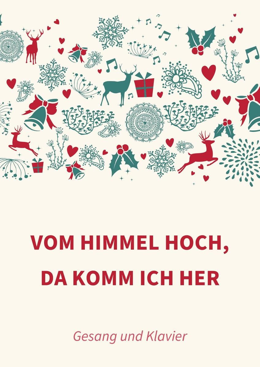 Vom Himmel hoch, da komm ich her: Bach-Choral