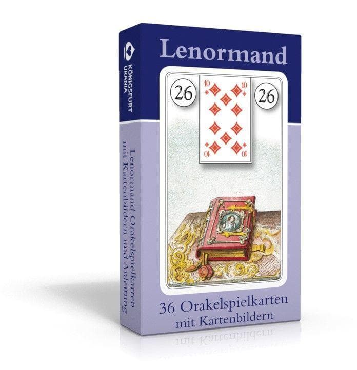 Lenormand Orakelkarten mit Kartenabbildungen: 36 Orakelkarten