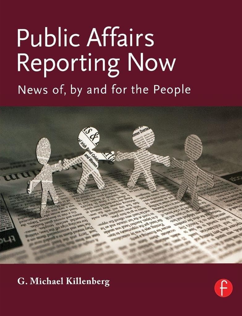 Public Affairs Reporting Now: News of, by and for the People