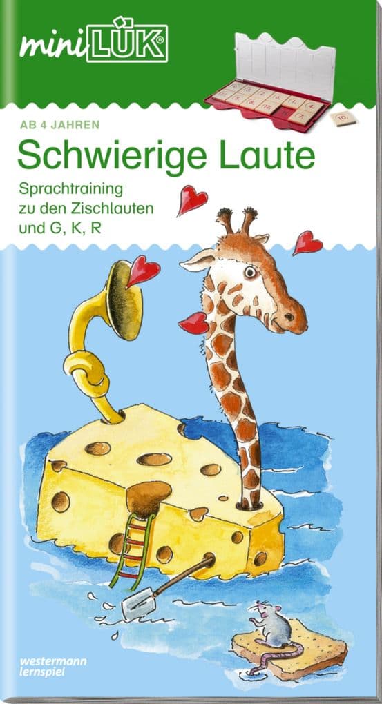miniLÜK. Schwierige Laute ab 4 Jahren: Schwierige Laute: Früherkennung und Sprachtraining zu den Zischlauten, G, K und R für Kinder ab 4 Jahren