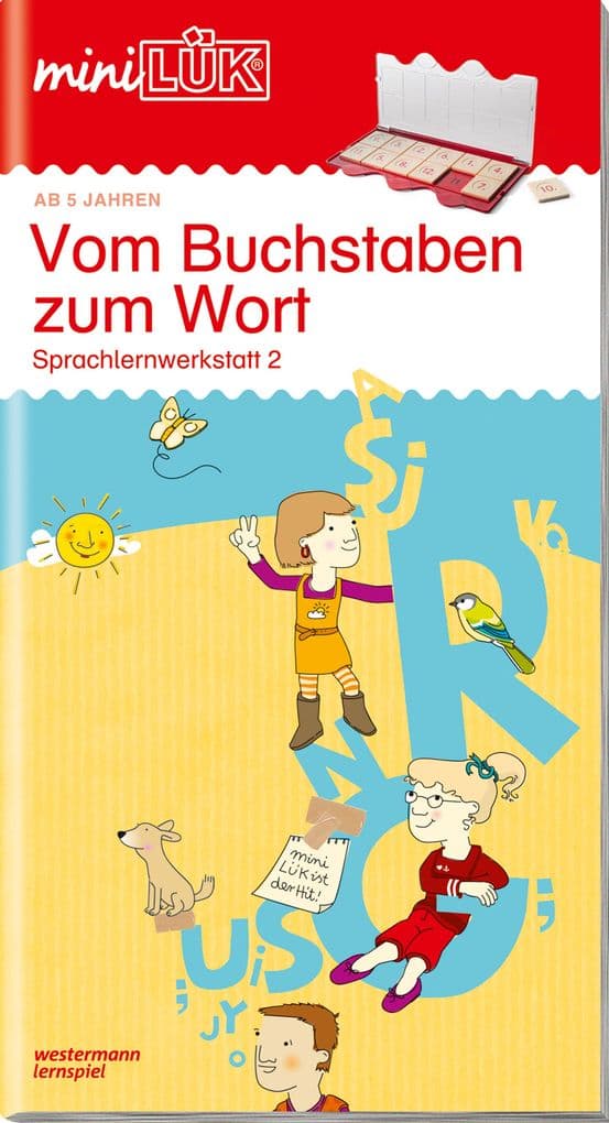 miniLÜK Vom Buchstaben zum Wort: Vom Buchstaben zum Wort: Sprachlernwerkstatt 2 für Kinder ab 5 Jahren