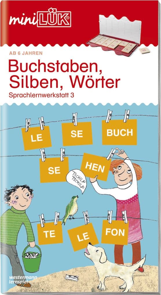 miniLÜK Buchstaben, Silben, Wörter: Vorschule/1. Klasse - Deutsch Buchstaben, Silben, Wörter