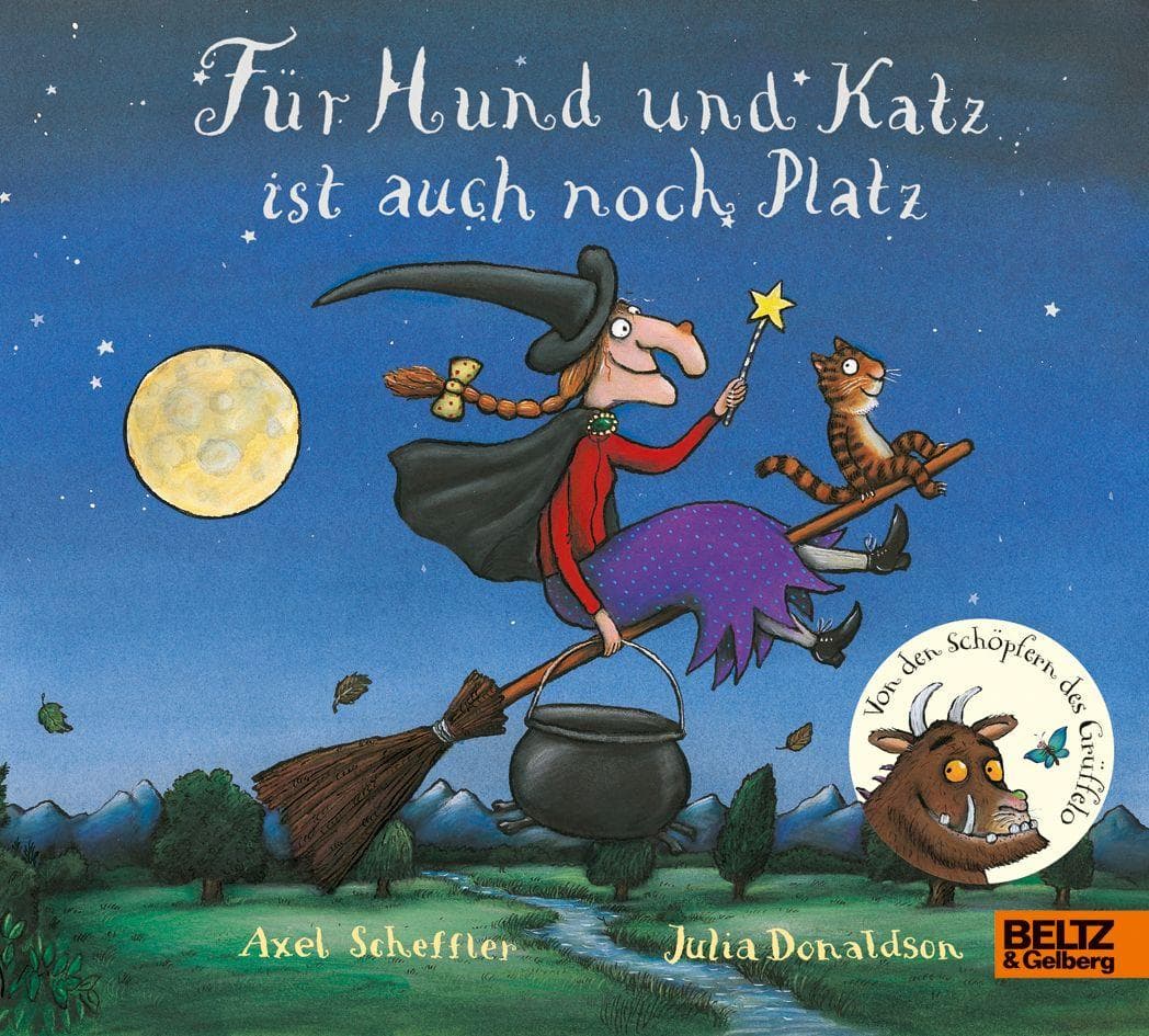 Für Hund und Katz ist auch noch Platz: Vierfarbiges Pappbilderbuch