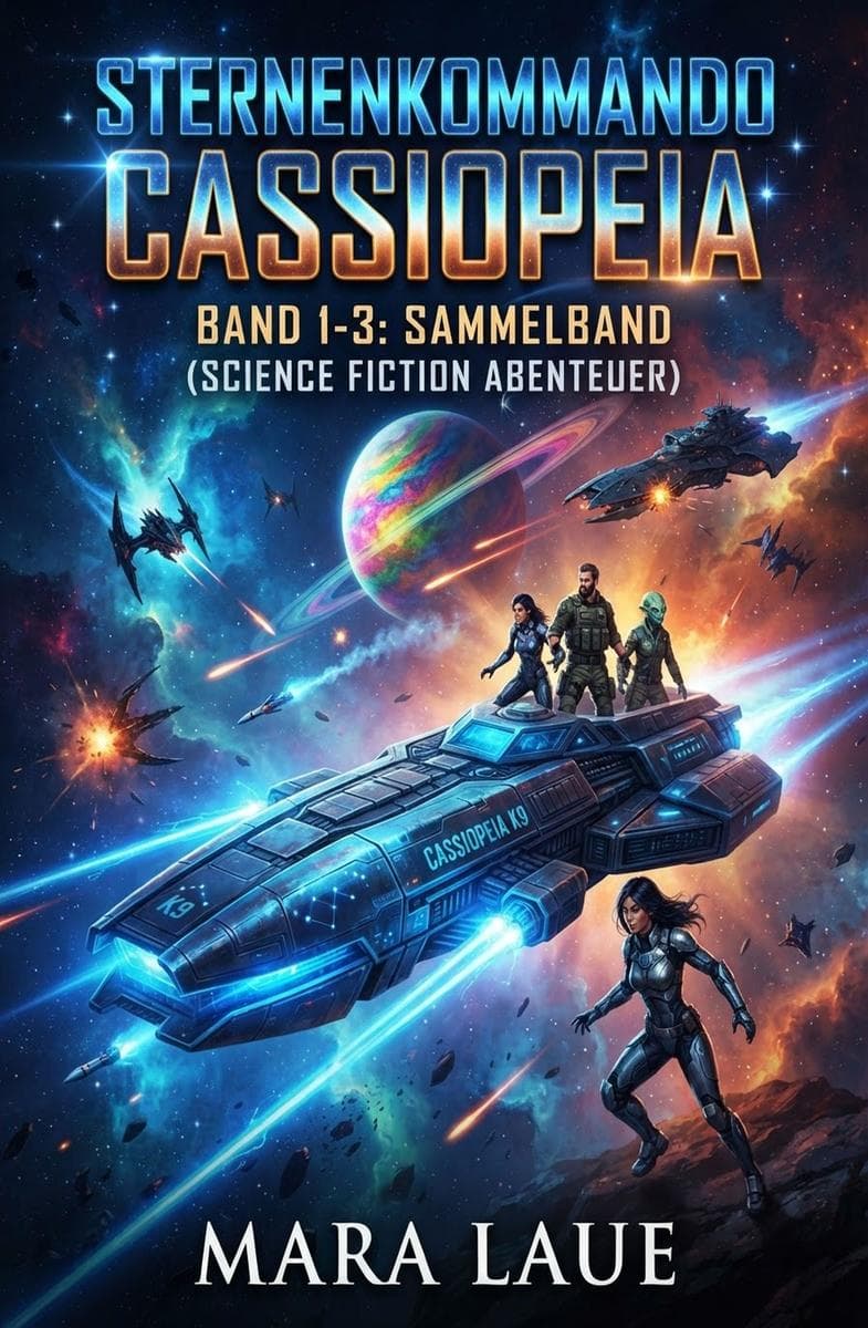 Sternenkommando Cassiopeia, Band 1-3: Sammelband (Science Fiction Abenteuer)