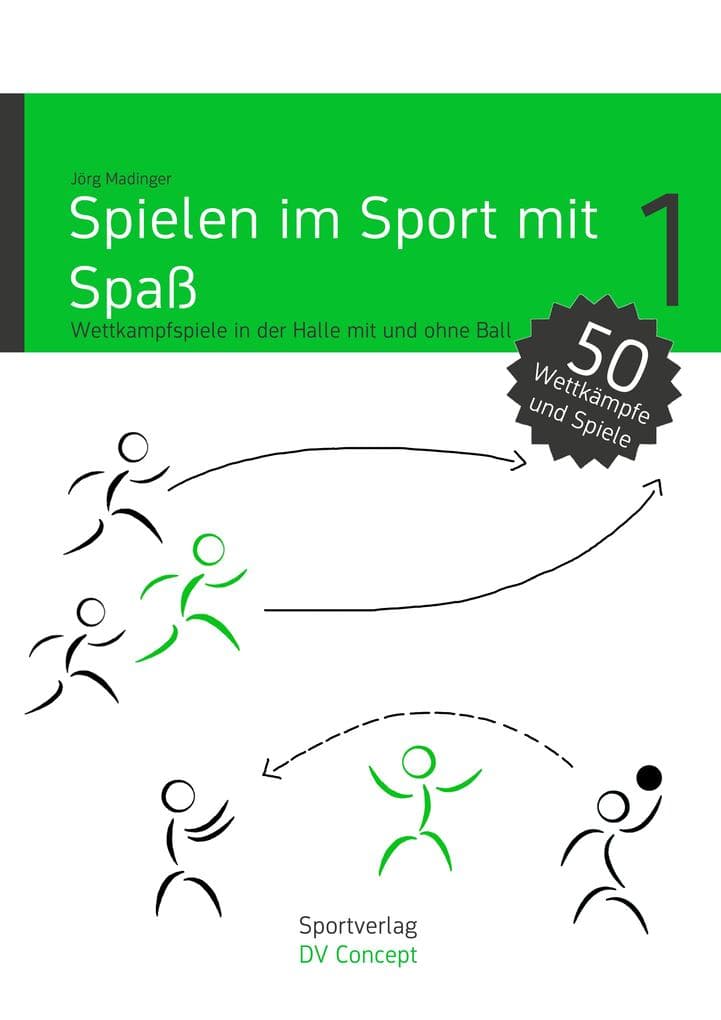 Spielen im Sport mit Spaß