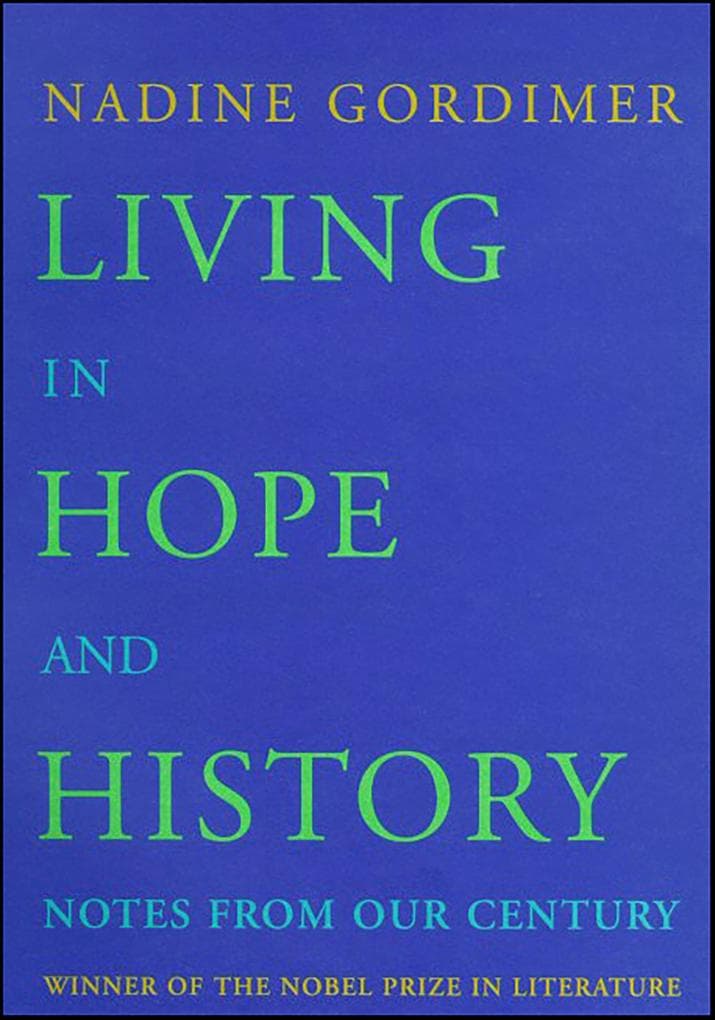 Living in Hope and History