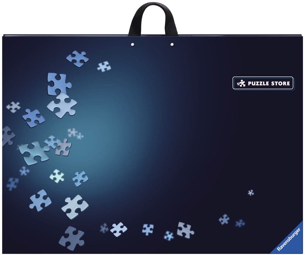 Ravensburger Puzzlemappe für Puzzles mit bis zu 1000 Teilen, Kombination aus Puzzle-Sortierschale und Puzzleunterlage, Zubehör zur Aufbewahrung von Puzzles