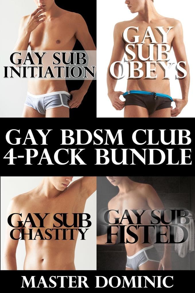 Gay BDSM Club 4-Pack Bundle