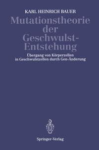 Mutationstheorie der Geschwulst-Entstehung