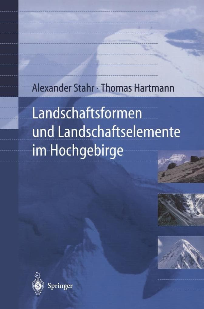 Landschaftsformen und Landschaftselemente im Hochgebirge