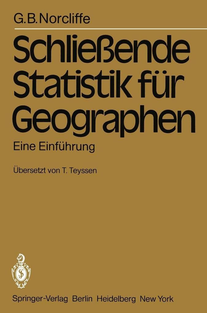 Schließende Statistik für Geographen