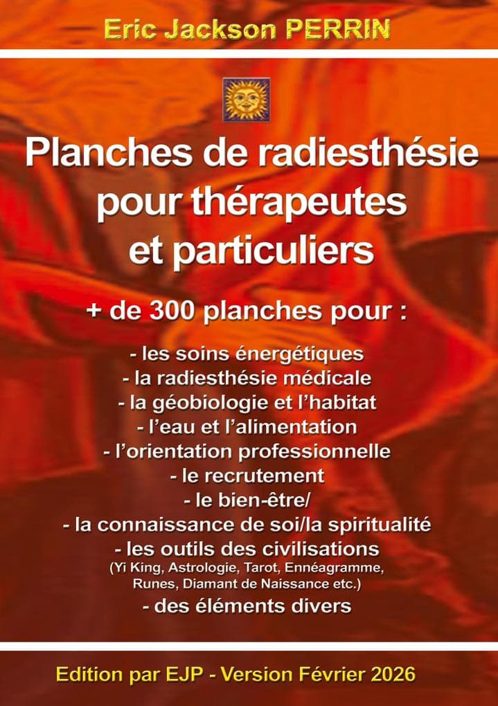 Planches de radiesthésie pour thérapeutes et particuliers