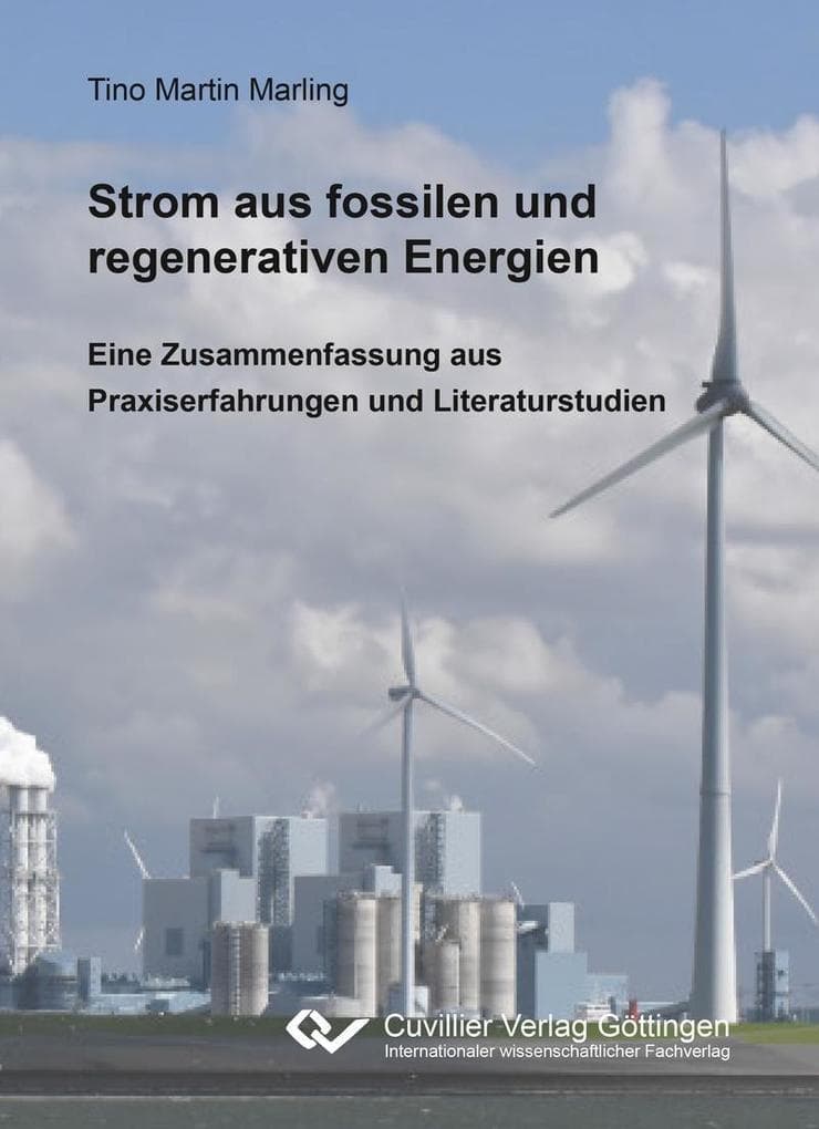 Strom aus fossilen und regenerativen Energien
