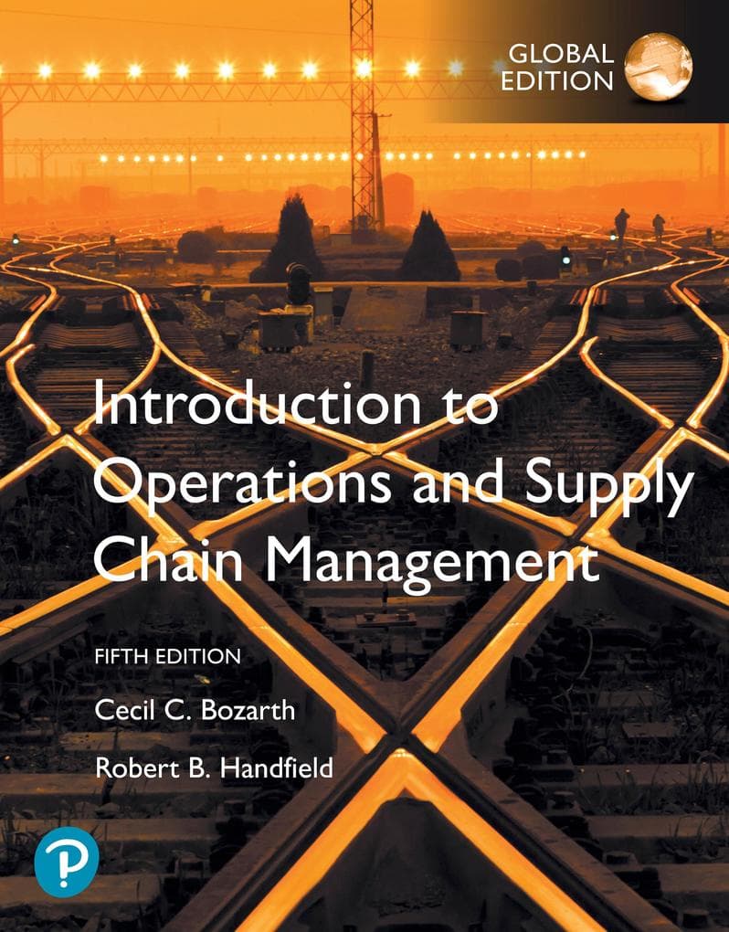 Introduction to Operations and Supply Chain Management, eBook, Global Edition