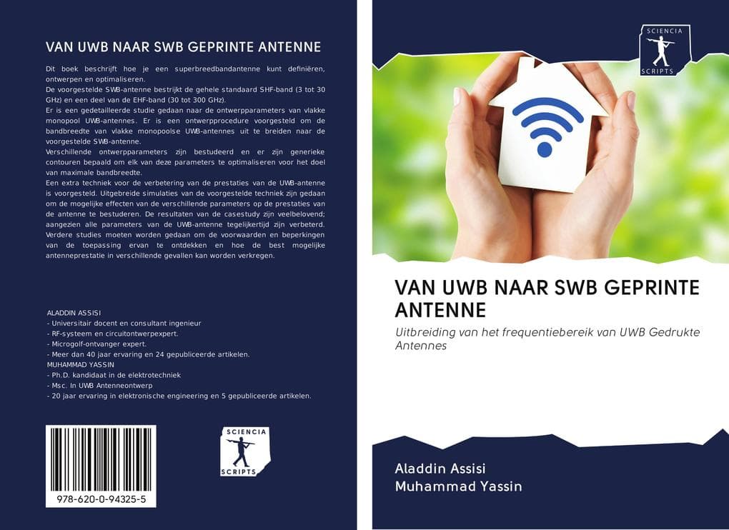 VAN UWB NAAR SWB GEPRINTE ANTENNE