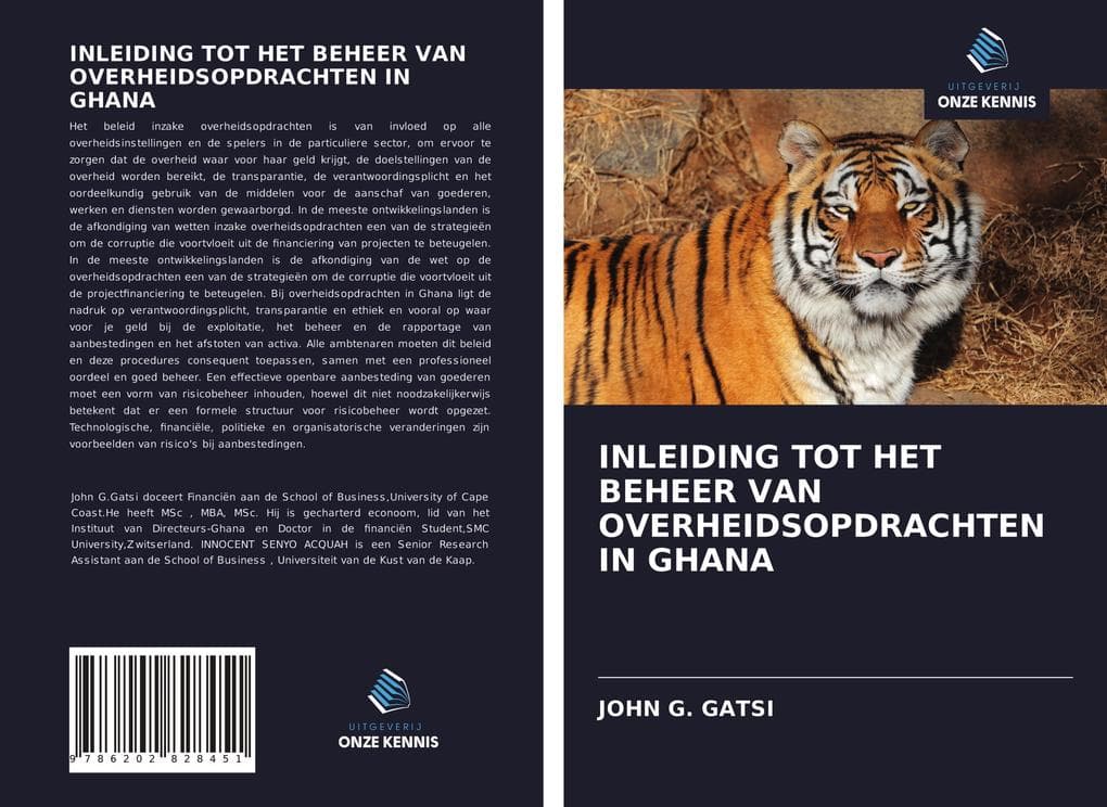 INLEIDING TOT HET BEHEER VAN OVERHEIDSOPDRACHTEN IN GHANA