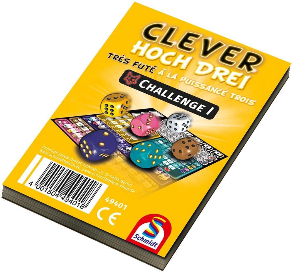 Clever hoch Drei, Challenge Block