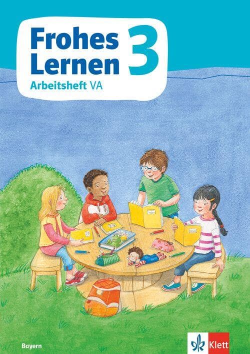Frohes Lernen Sprachbuch 3. Arbeitsheft in Vereinfachter Ausgangsschrift Klasse 3. Ausgabe Bayern