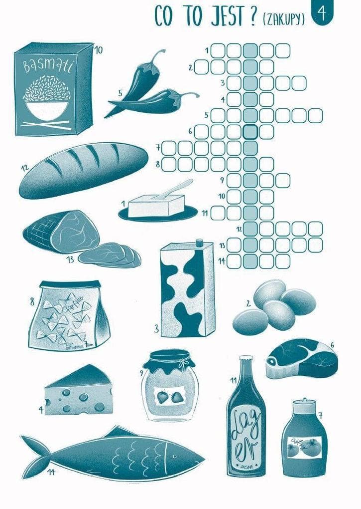 Krzyzowki dla uczacych sie jezyka polskiego