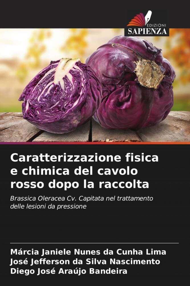 Caratterizzazione fisica e chimica del cavolo rosso dopo la raccolta